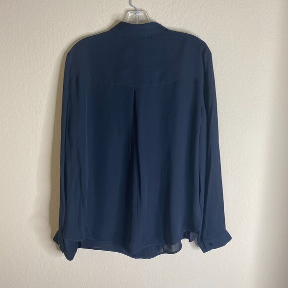 emporio armani sheer long sleeve blouse - Picture 5 of 5